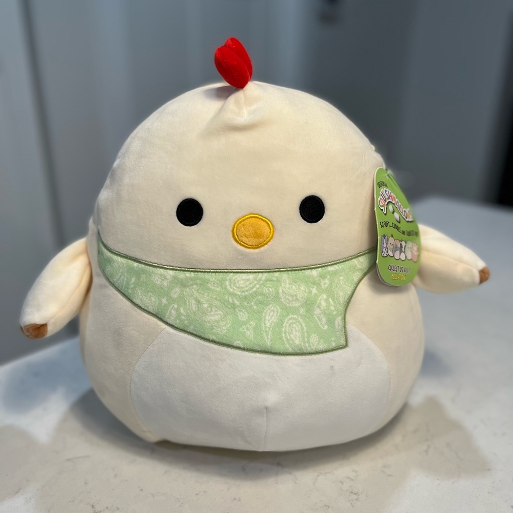 12" Chicken Squishmallow- Todd